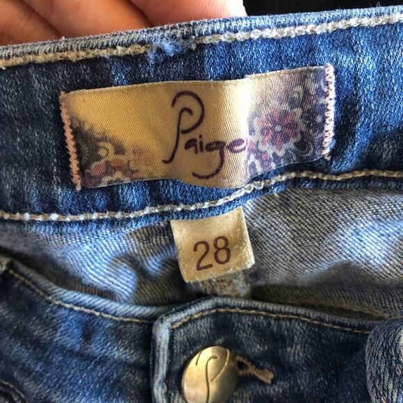 Paige Donovan Peg Skinny Jeans | Sz 28 - Picture 5 of 6